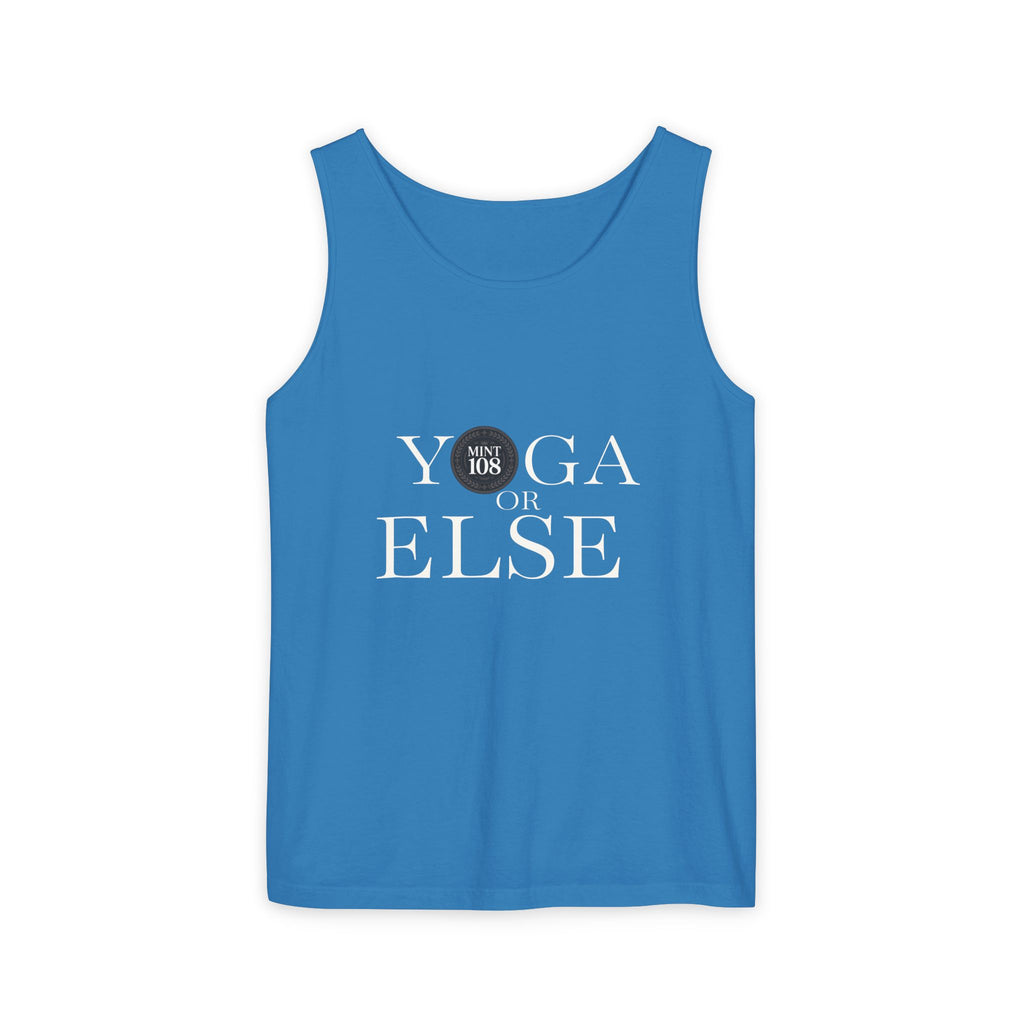 Yoga Motivation Tank Top - Unisex Garment-Dyed Style