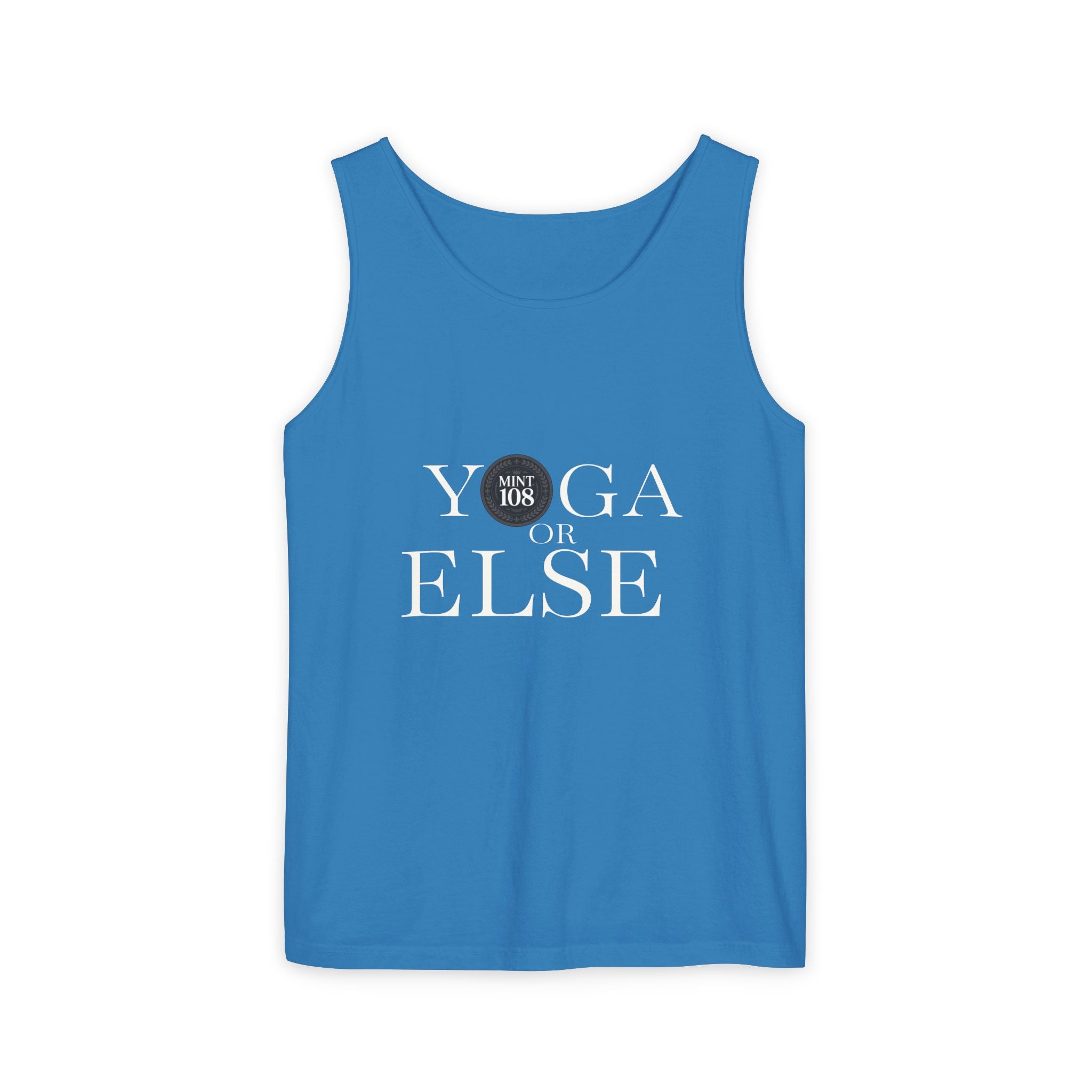Yoga Motivation Tank Top - Unisex Garment-Dyed Style