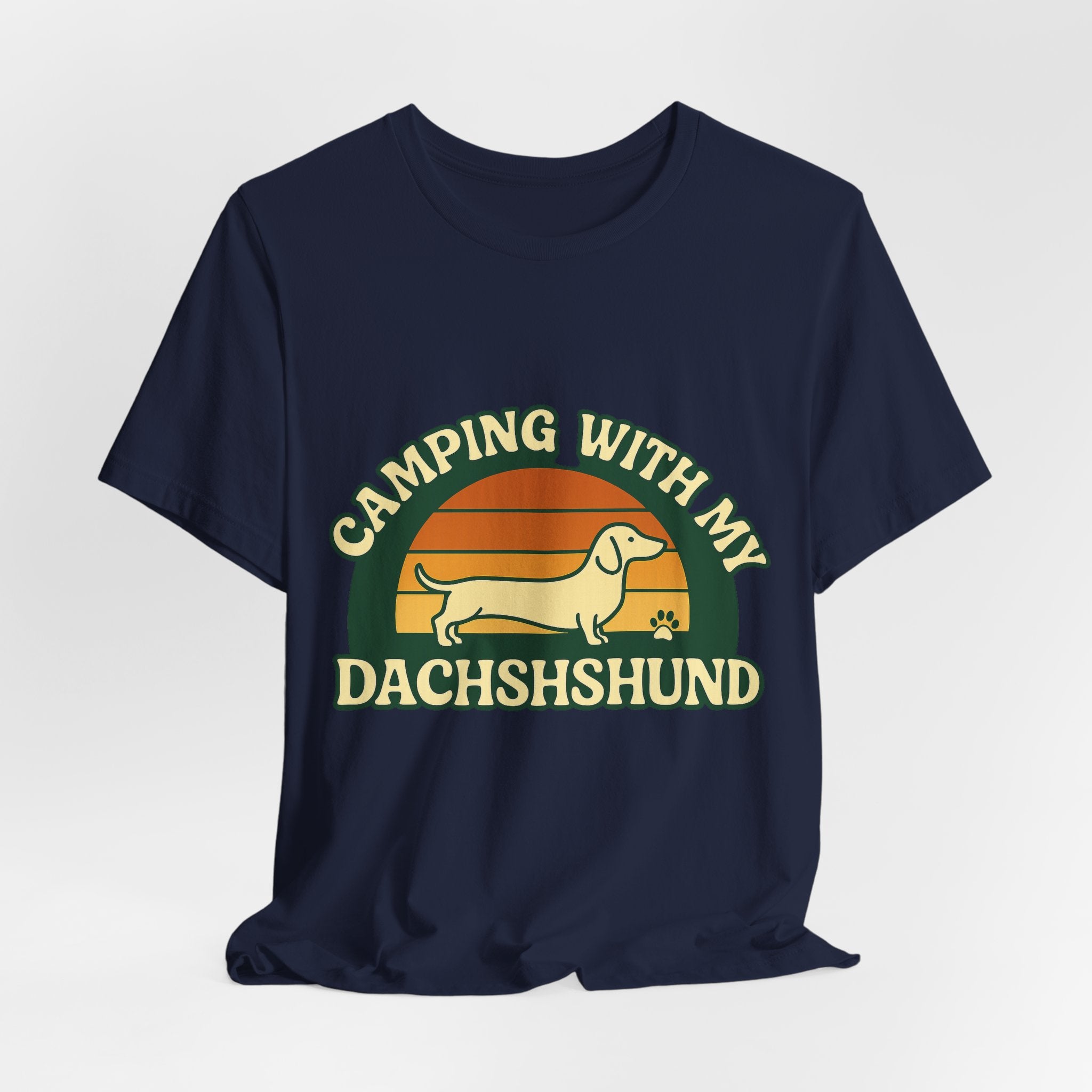 Camping Dachshund