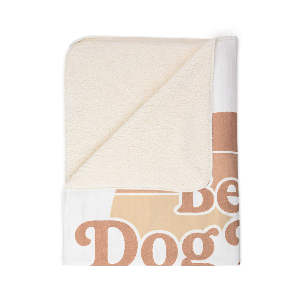 Best Dog Mom Ever Sherpa Fleece Blanket — Premium Dog Mom Gift