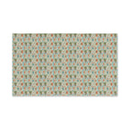 AUM Bird Pattern Hand Towel — Rustic Fall Kitchen Accent