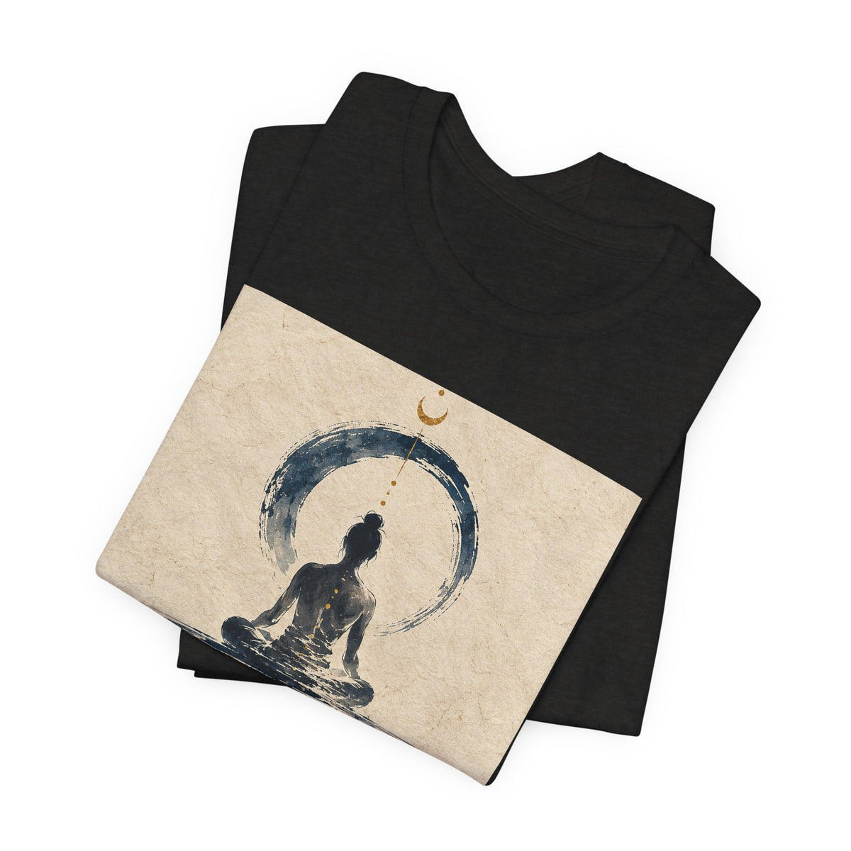 Still Water Tee — Minimalist Meditation Ripple Unisex Shirt