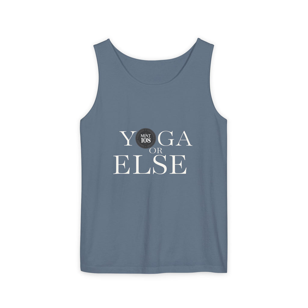 Yoga Motivation Tank Top - Unisex Garment-Dyed Style