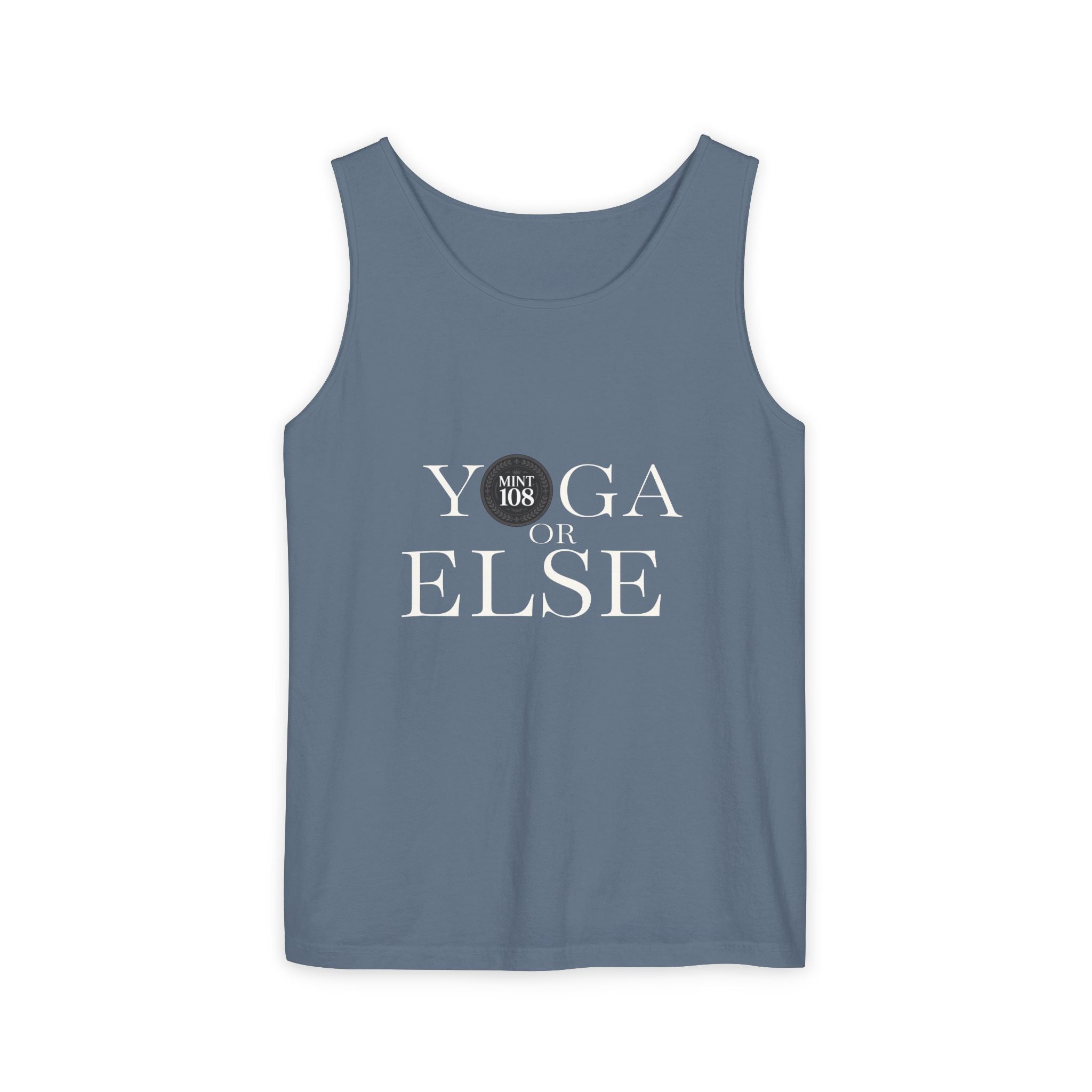 Yoga Motivation Tank Top - Unisex Garment-Dyed Style