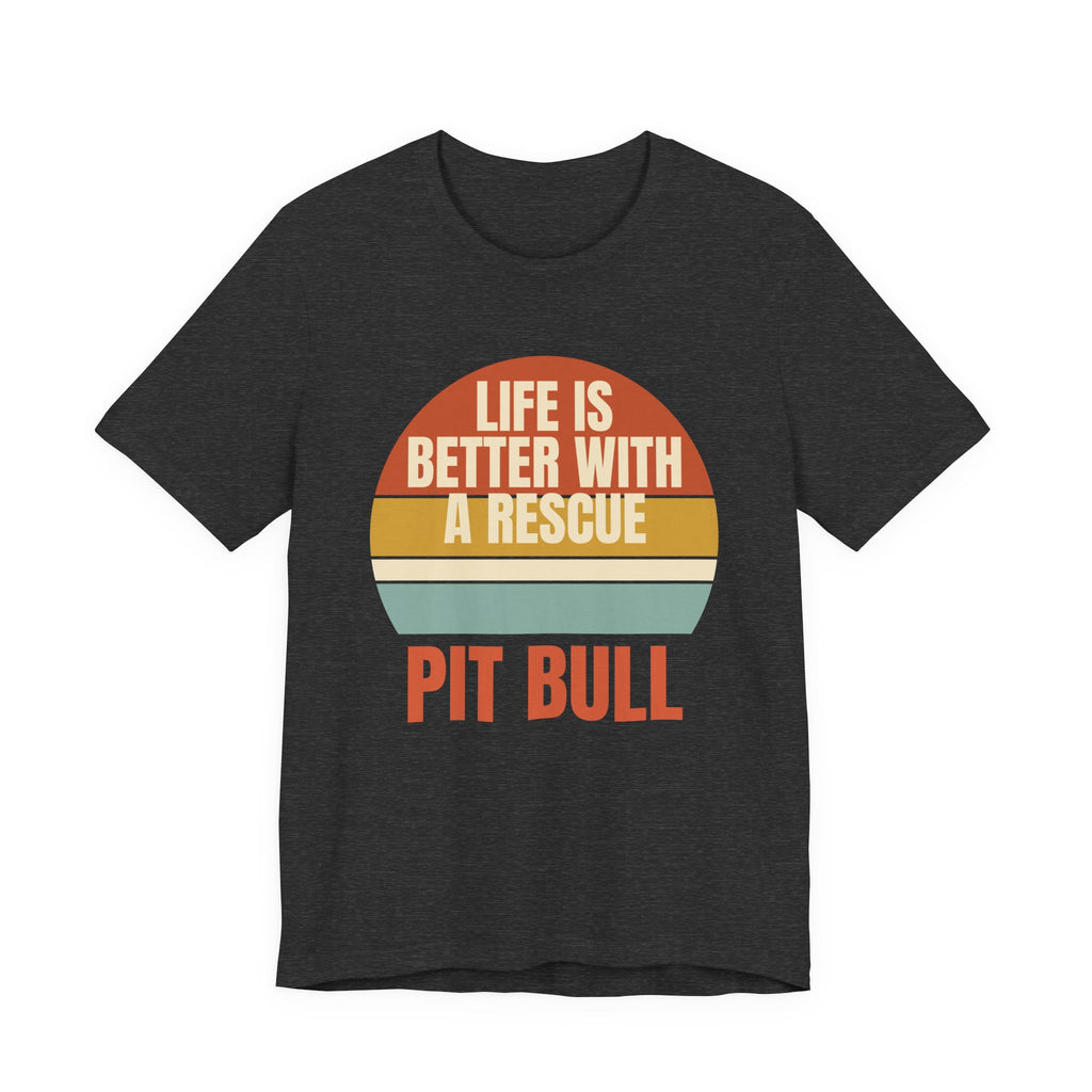 Proud Pit Mix Dad Tee