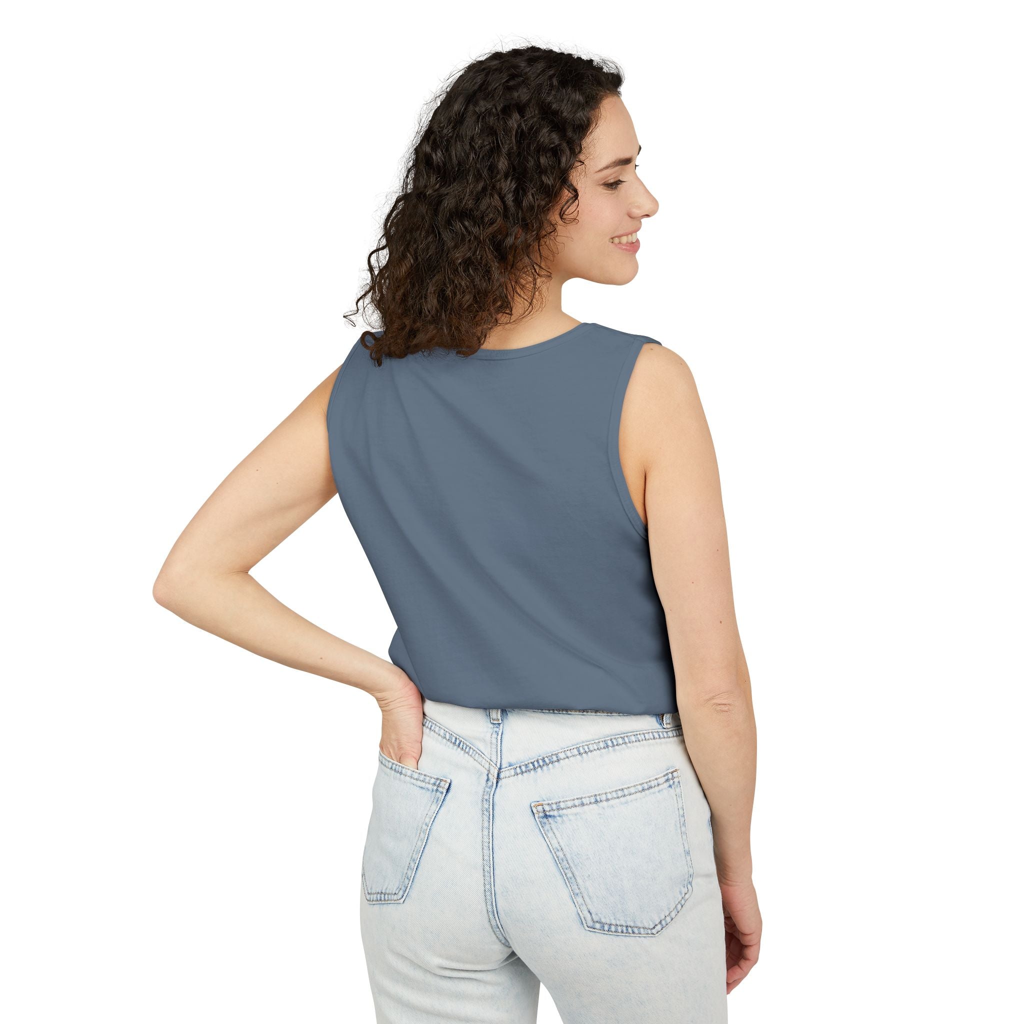 Yoga Motivation Tank Top - Unisex Garment-Dyed Style