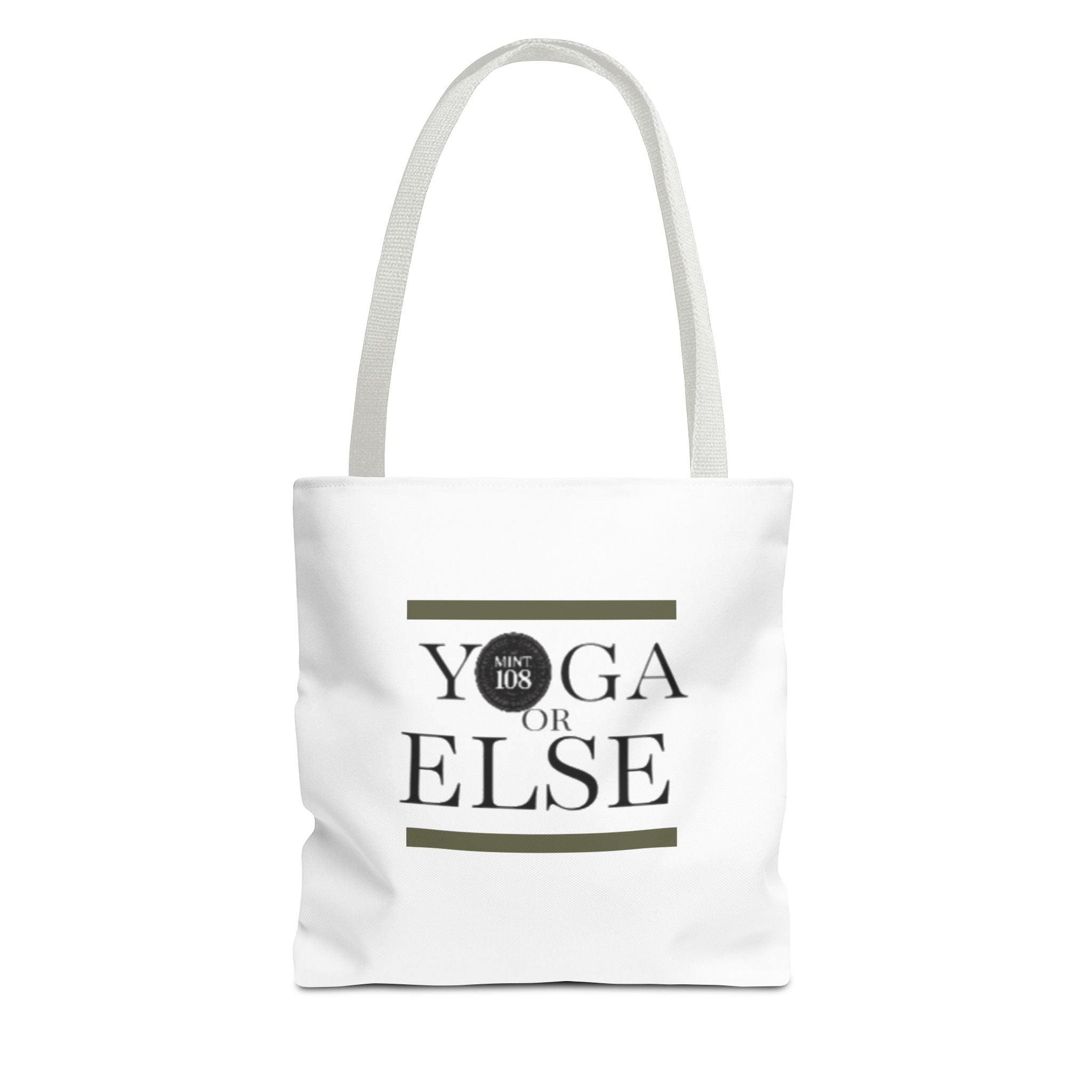 Yoga Tote Bag - "Yoga or Else" Motivational Design