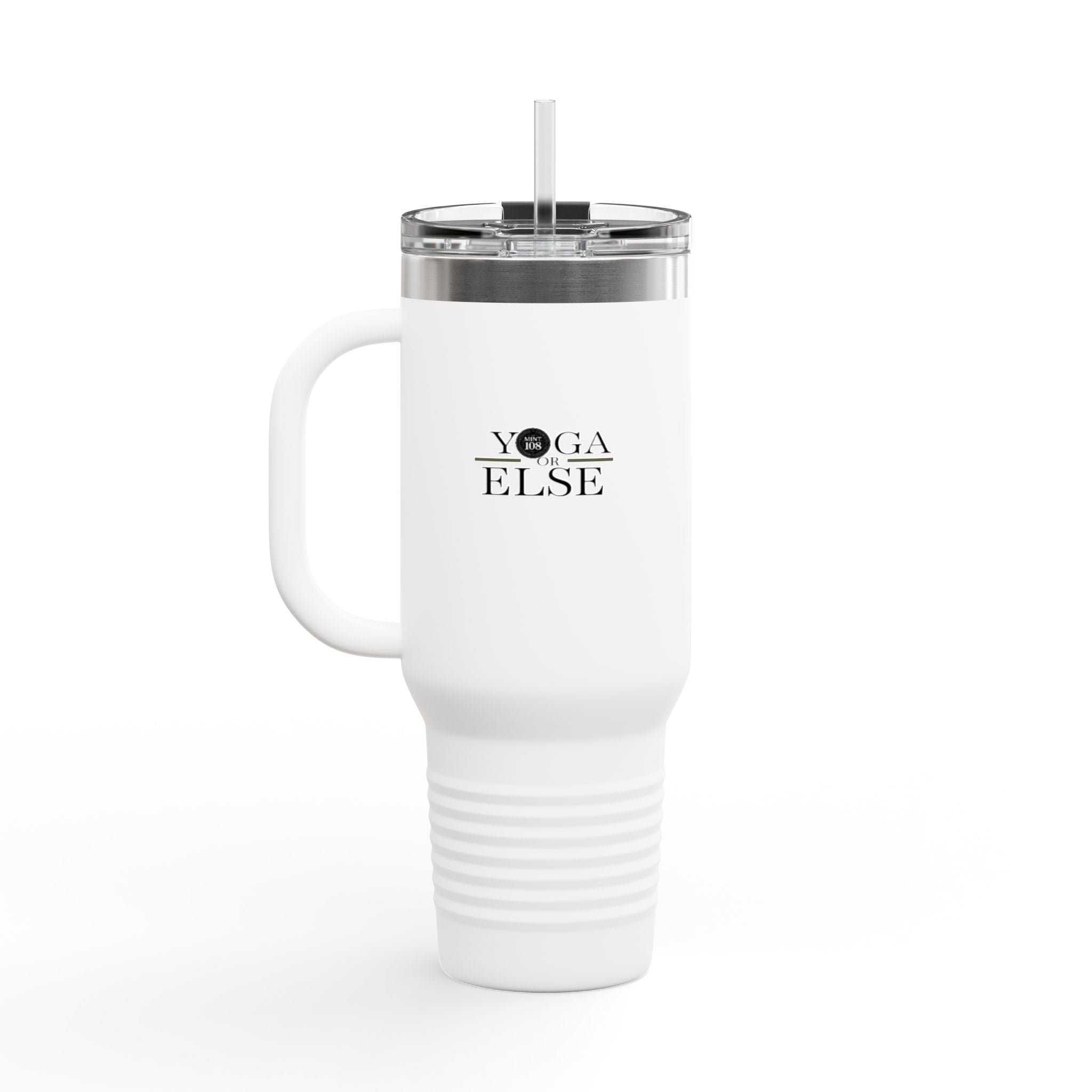Yoga Else Insulated Travel Mug - 40oz Coffee Tumbler for On-the-Go Lifestyle