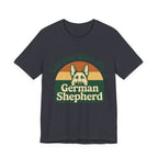 Camping German Shepherd