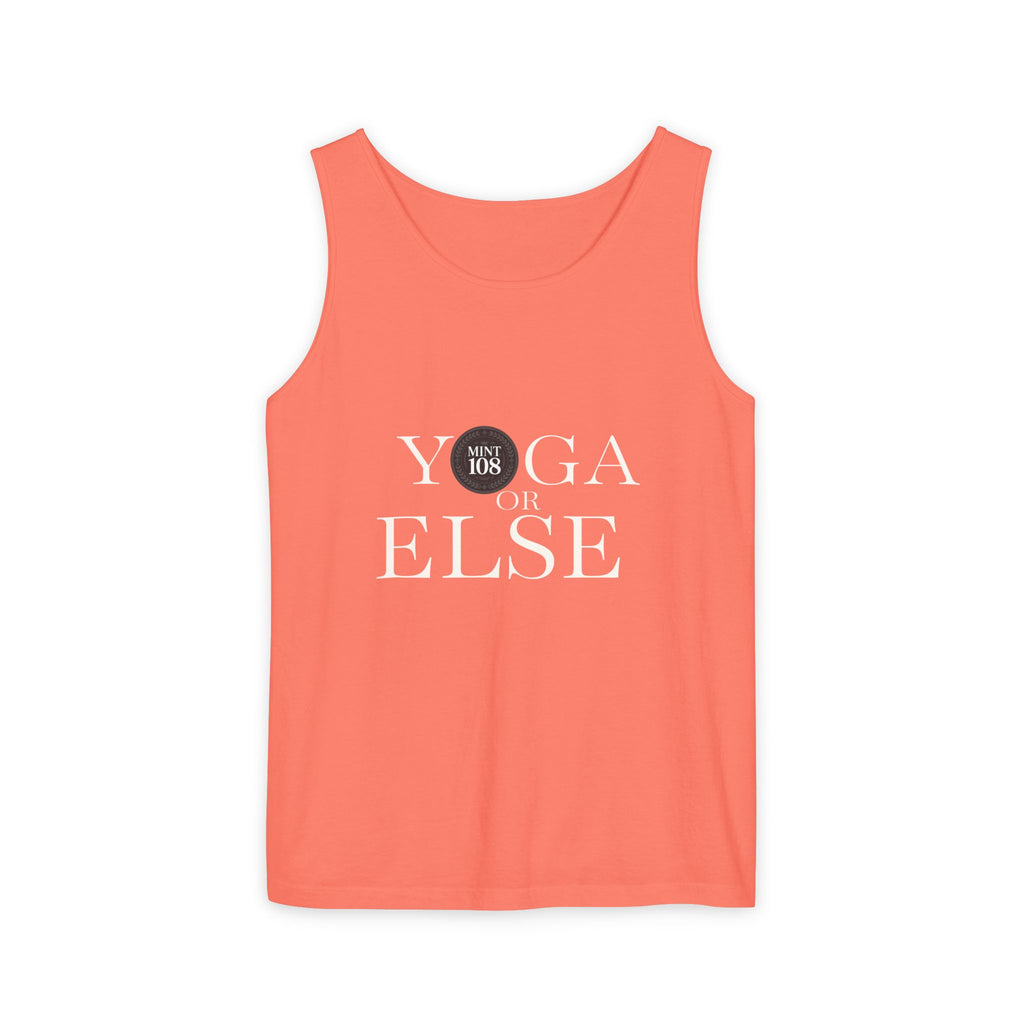 Yoga Motivation Tank Top - Unisex Garment-Dyed Style