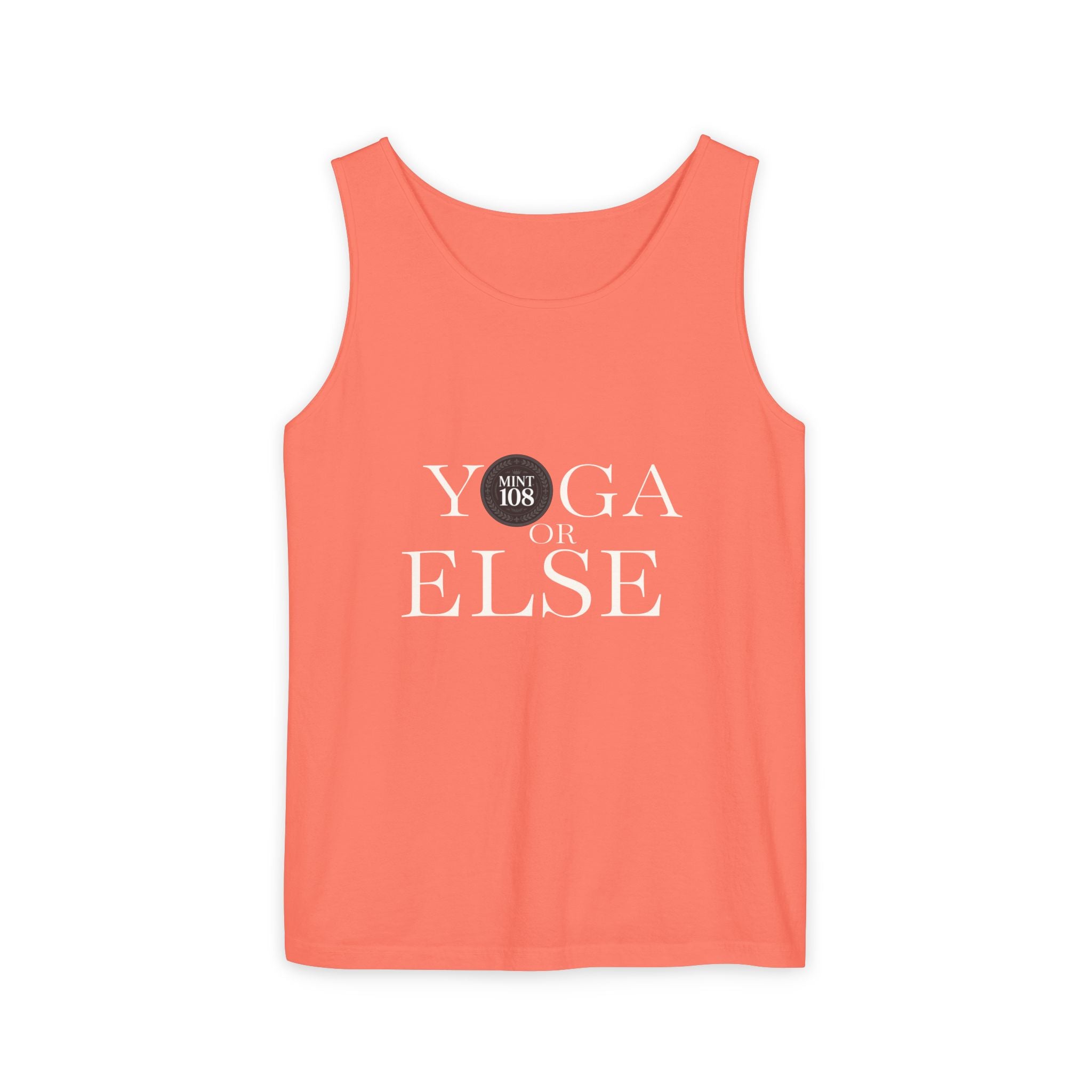 Yoga Motivation Tank Top - Unisex Garment-Dyed Style