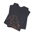 Who Rescued Who Dog T-Shirt