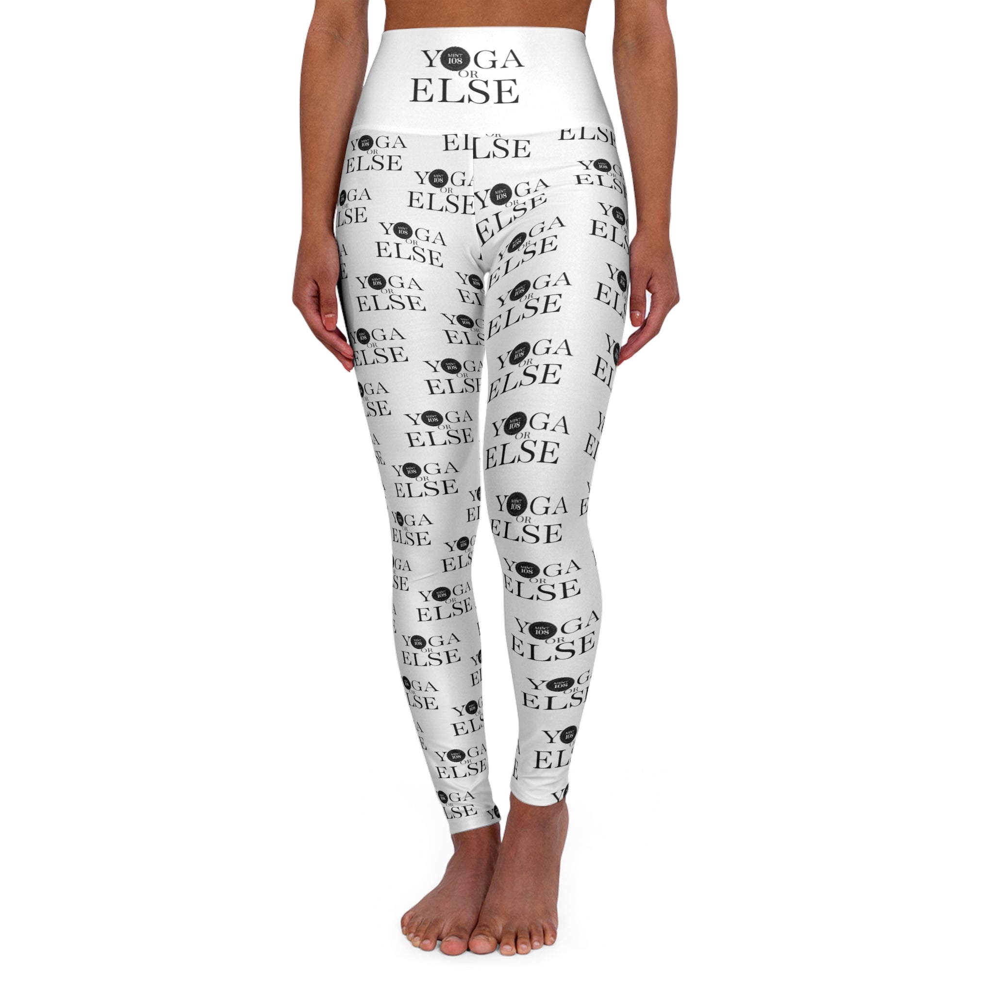 Yoga Else High Waisted Leggings - Stylish Activewear for Fitness Enthusiasts