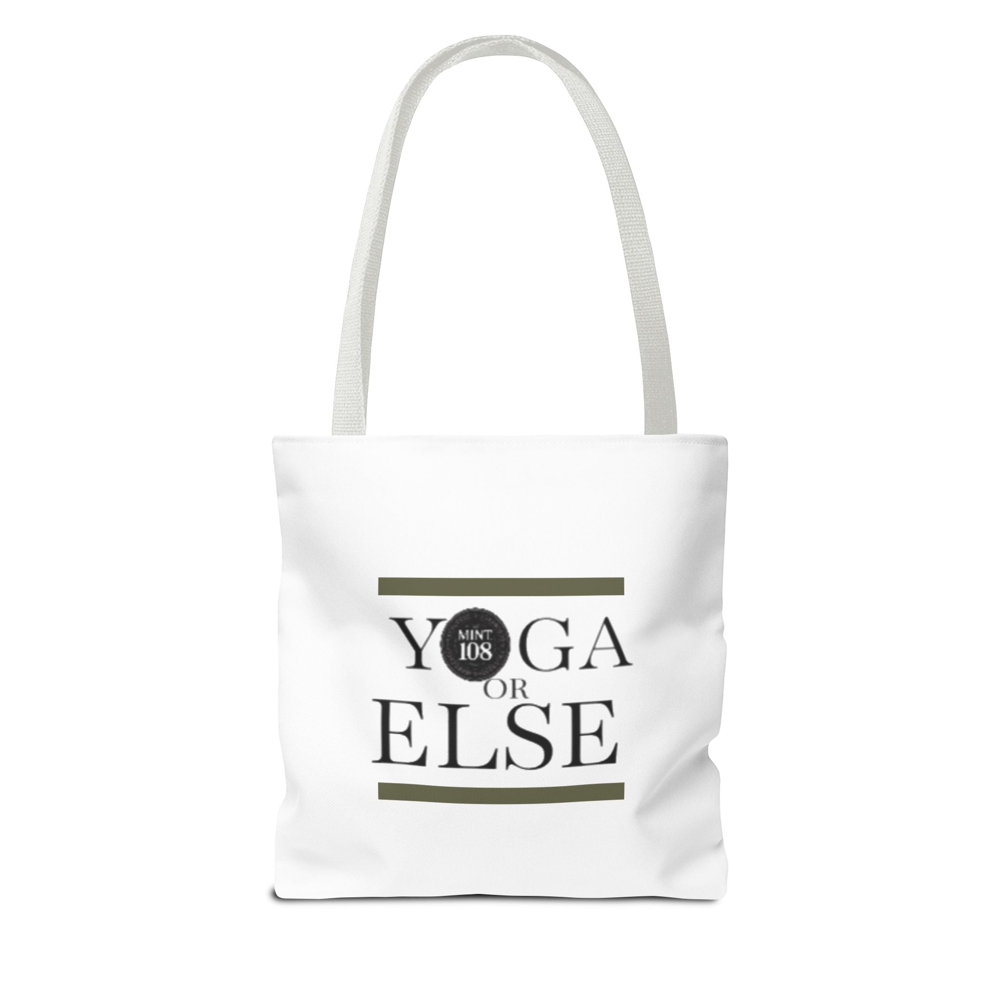 Yoga Tote Bag - "Yoga or Else" Motivational Design