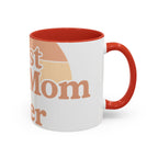 Best Dog Mom Ever Accent Mug — Premium 11oz & 15oz Ceramic Coffee Mug for Dog Moms