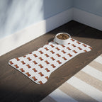 Pet Feeding Mats - Doggy Biscuits and Treats Picture, Cute Food Mat for Pets, Dog Lover Gift, Puppy Feeder Cushion, Food Bowl Placemat