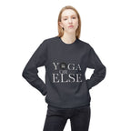 Yoga or Else Unisex Fleece Crewneck Sweatshirt