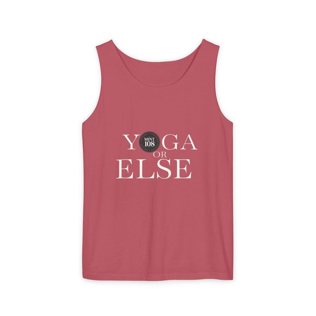 Yoga Motivation Tank Top - Unisex Garment-Dyed Style