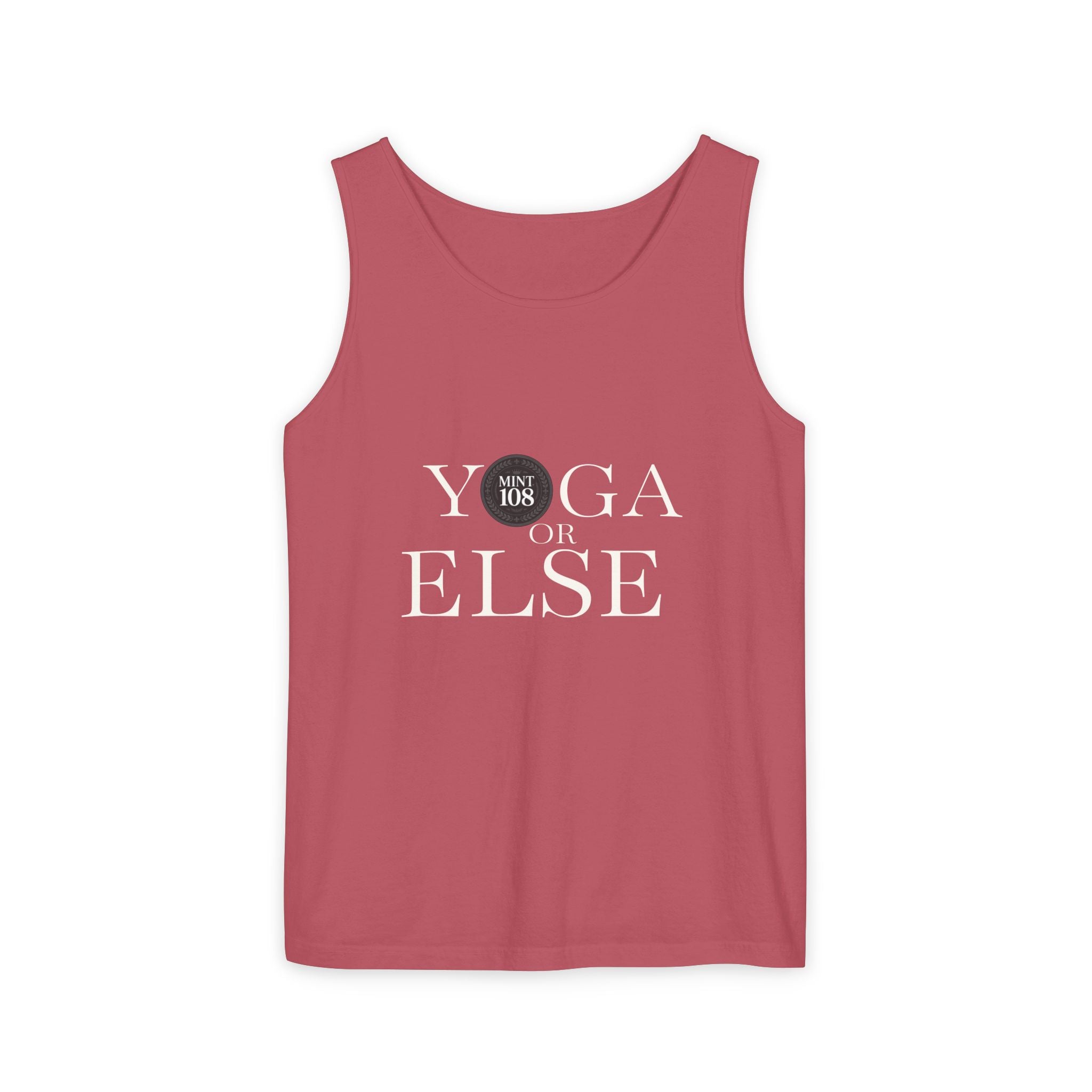 Yoga Motivation Tank Top - Unisex Garment-Dyed Style