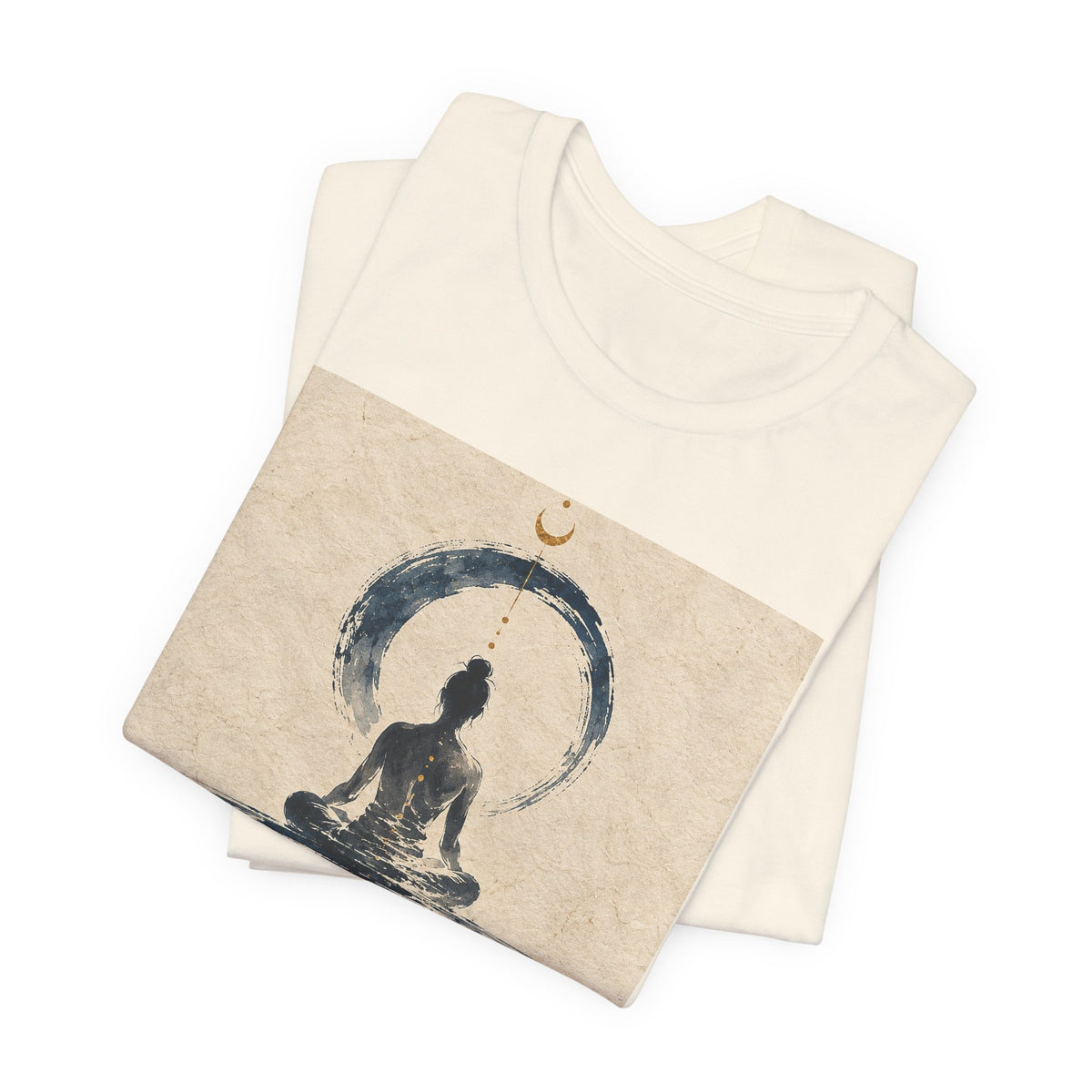 Still Water Tee — Minimalist Meditation Ripple Unisex Shirt