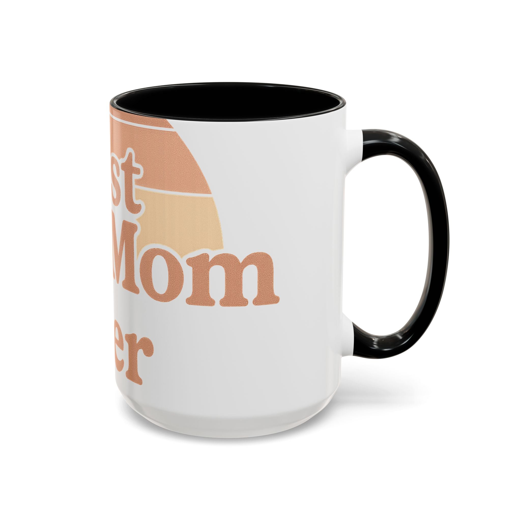 Best Dog Mom Ever Accent Mug — Premium 11oz & 15oz Ceramic Coffee Mug for Dog Moms