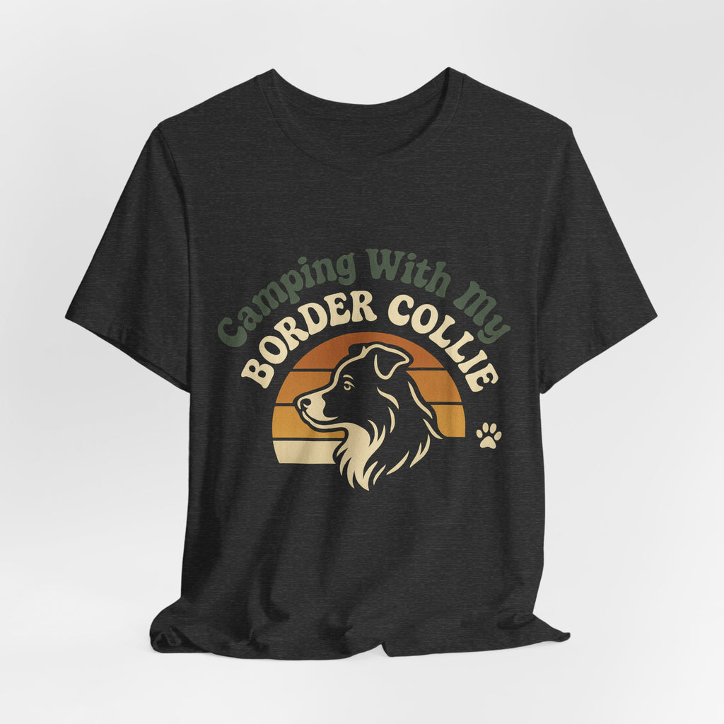 Camping Border Collie