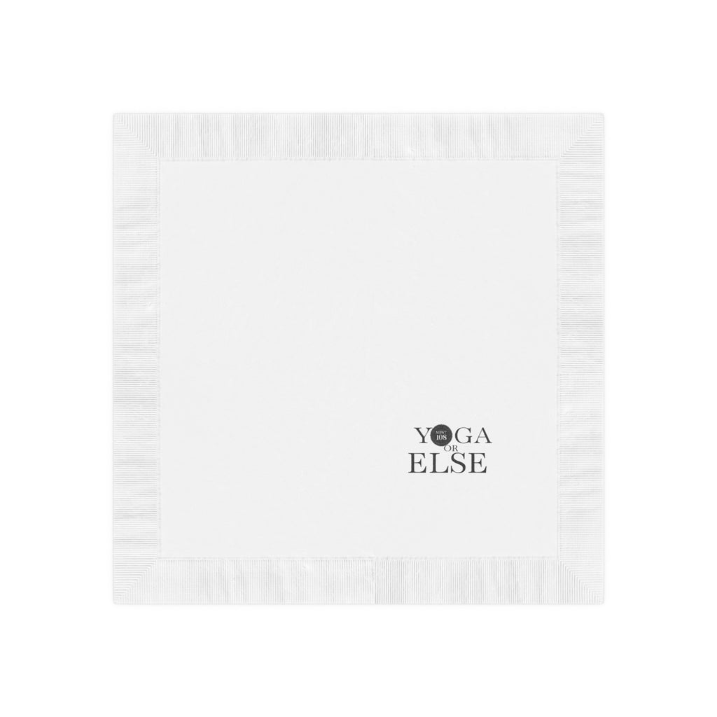 Yoga Motivation Napkins - Perfect for Mindful Gatherings